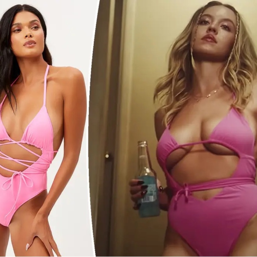 Frankie's Bikinis Hot Pink Gemma Sydney Sweeney’s sexy ‘Euphoria’ swimsuit